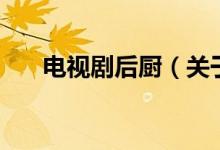 电视剧后厨（关于电视剧后厨的介绍）