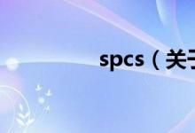 spcs（关于spcs的介绍）