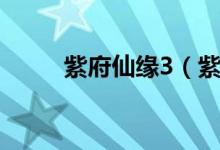 紫府仙缘3（紫府仙缘2又叫什么）