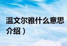 温文尔雅什么意思（关于温文尔雅什么意思的介绍）