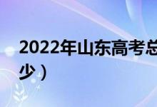 2022年山东高考总分及各科分数（分值是多少）