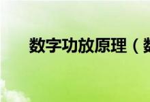 数字功放原理（数字功放是什么原理）
