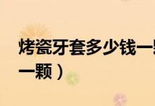 烤瓷牙套多少钱一颗2020(烤瓷牙套多少钱一颗)