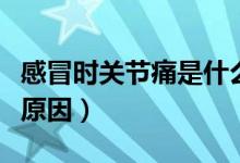 感冒时关节痛是什么原因(感冒关节痛是什么原因)
