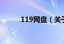119网盘（关于119网盘的介绍）