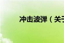 冲击波弹（关于冲击波弹的介绍）