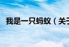 我是一只蚂蚁（关于我是一只蚂蚁的介绍）