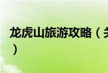 龙虎山旅游攻略（关于龙虎山旅游攻略的介绍）