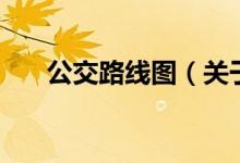 公交路线图（关于公交路线图的介绍）