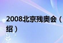 2008北京残奥会（关于2008北京残奥会的介绍）