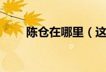 陈仓在哪里（这个地方有什么特色）