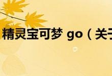 精灵宝可梦 go（关于精灵宝可梦 go的介绍）