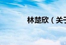 林楚欣（关于林楚欣的介绍）