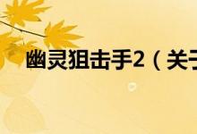 幽灵狙击手2（关于幽灵狙击手2的介绍）