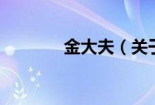 金大夫（关于金大夫的介绍）