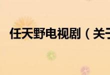 任天野电视剧（关于任天野电视剧的介绍）