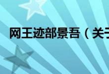 网王迹部景吾（关于网王迹部景吾的介绍）