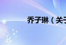 乔子琳（关于乔子琳的介绍）