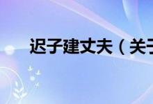 迟子建丈夫（关于迟子建丈夫的介绍）