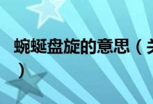 蜿蜒盘旋的意思（关于蜿蜒盘旋的意思的介绍）