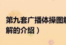 第九套广播体操图解（关于第九套广播体操图解的介绍）