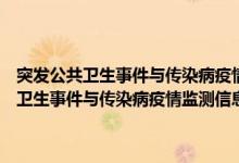 突发公共卫生事件与传染病疫情监测信息报告管理办法（关于突发公共卫生事件与传染病疫情监测信息报告管理办法的介绍）