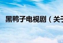 黑鸭子电视剧（关于黑鸭子电视剧的介绍）