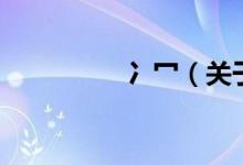 冫冖（关于冫冖的介绍）