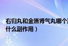 右归丸和金匮肾气丸哪个副作用大（正常人吃金匮肾气丸有什么副作用）