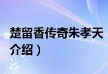 楚留香传奇朱孝天（关于楚留香传奇朱孝天的介绍）