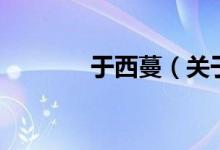 于西蔓（关于于西蔓的介绍）