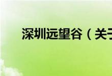 深圳远望谷（关于深圳远望谷的介绍）