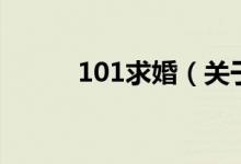 101求婚（关于101求婚的介绍）