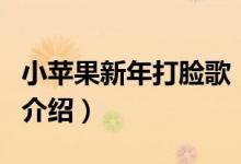 小苹果新年打脸歌（关于小苹果新年打脸歌的介绍）