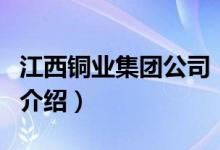 江西铜业集团公司（关于江西铜业集团公司的介绍）