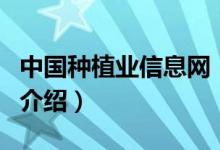 中国种植业信息网（关于中国种植业信息网的介绍）
