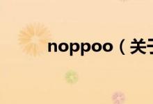 noppoo（关于noppoo的介绍）