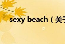 sexy beach（关于sexy beach的介绍）