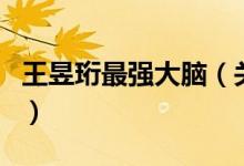 王昱珩最强大脑（关于王昱珩最强大脑的介绍）