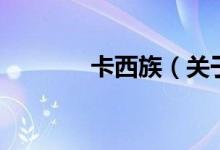 卡西族（关于卡西族的介绍）