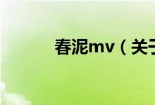 春泥mv（关于春泥mv的介绍）