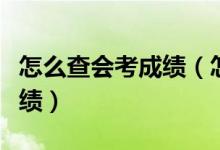 怎么查会考成绩（怎么网上查询自己的会考成绩）