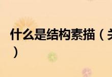 什么是结构素描（关于什么是结构素描的介绍）