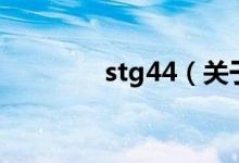 stg44（关于stg44的介绍）