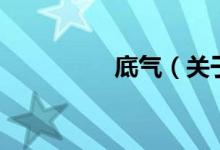 底气（关于底气的介绍）