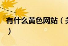 有什么黄色网站（关于有什么黄色网站的介绍）