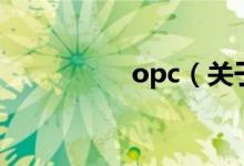 opc（关于opc的介绍）