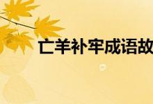 亡羊补牢成语故事（亡羊补牢意思）