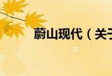 蔚山现代（关于蔚山现代的介绍）