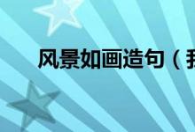 风景如画造句（我的家乡风景美如画）